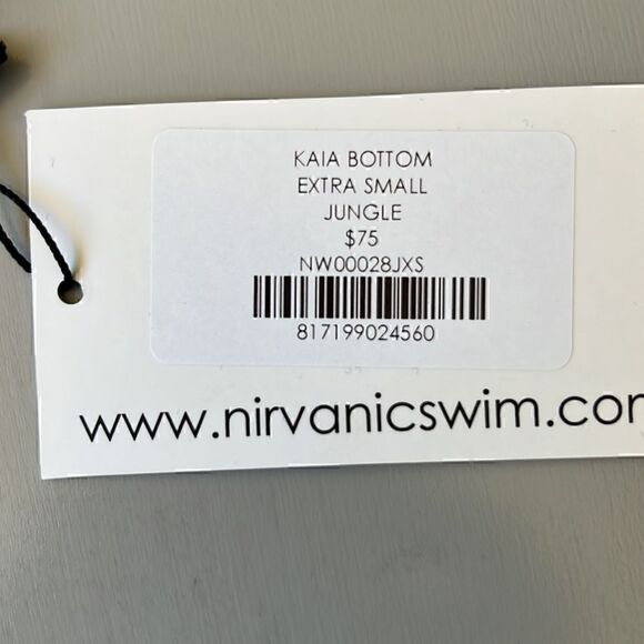 NWT Nirvanic JUNGLE KAIA BOTTOM Size XS - Picture 3 of 4